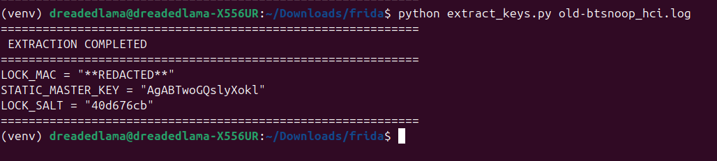 Decrypted Credentails