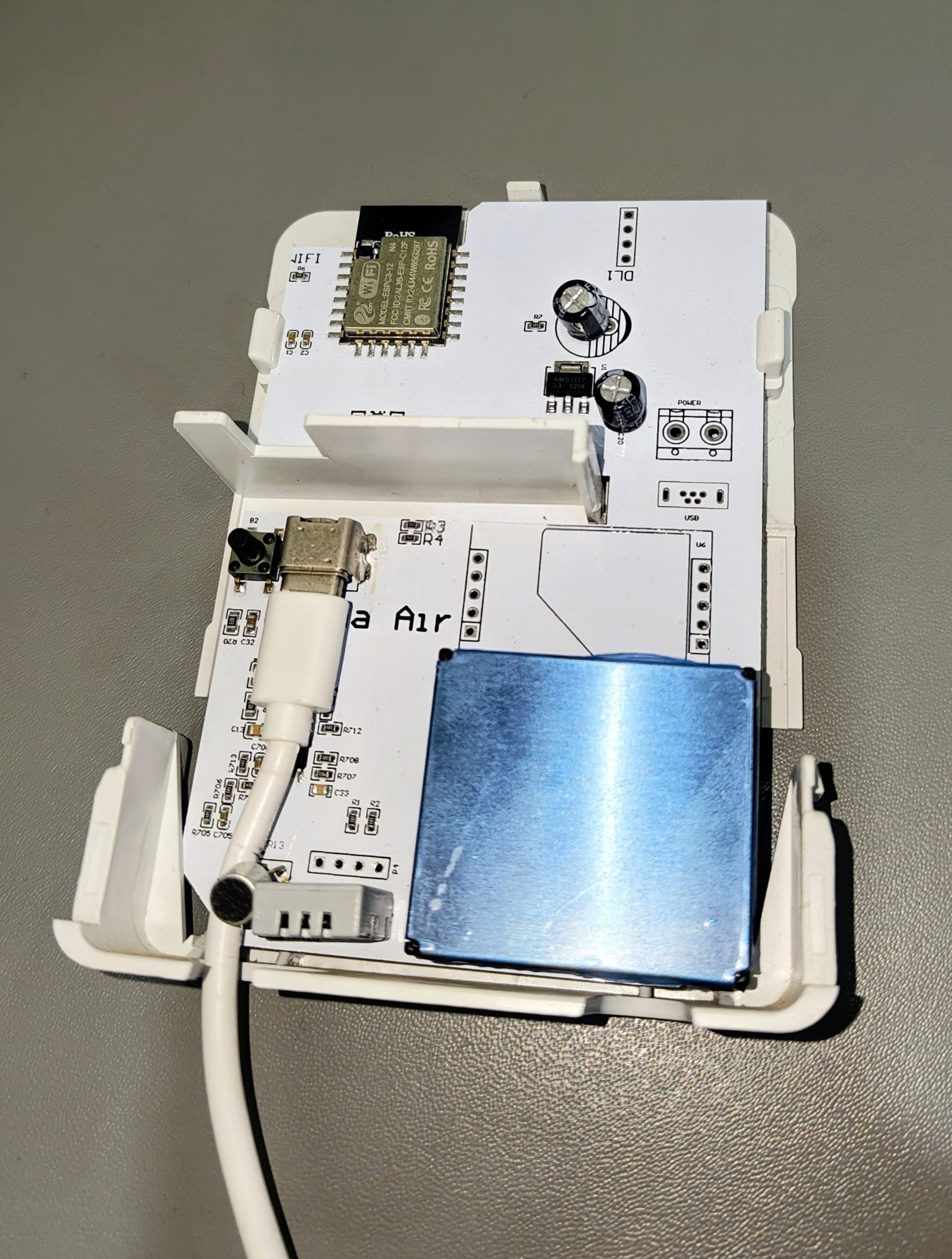 AQI.in air quality monitor PCB